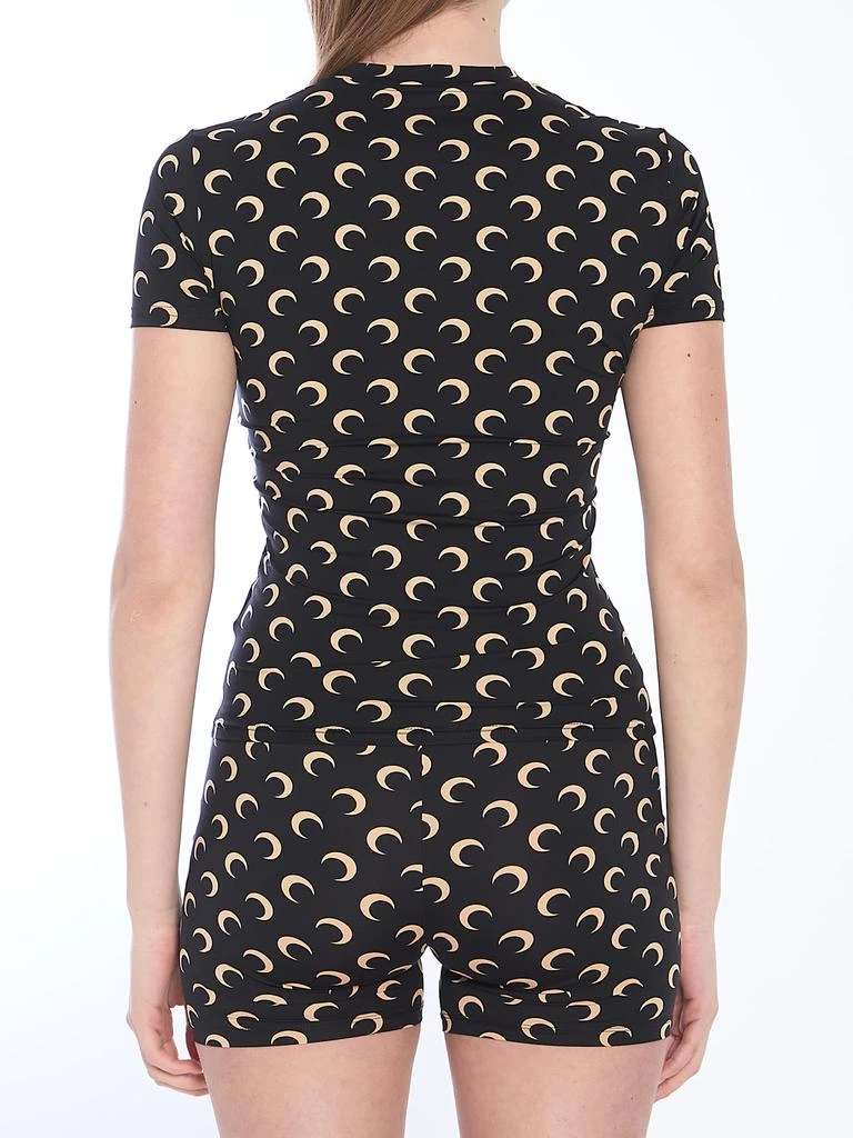 MARINE SERRE Moon Jersey Short-sleeve Top 4
