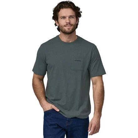 Patagonia Line Logo Ridge Pocket Responsibili-T-Shirt - Men's 2