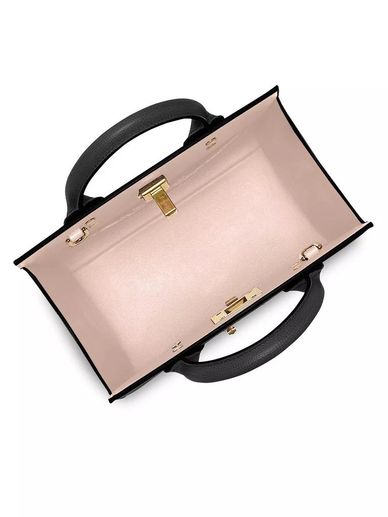 Salvatore Ferragamo Studio Box Mini Leather Top-Handle Bag 2