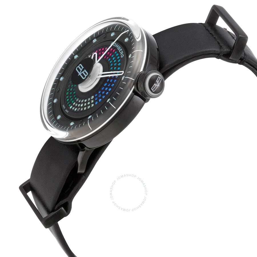 Bomberg BB-01 Quartz Crystal Black Dial Ladies Watch CT38H3PBA.11-1.9 2