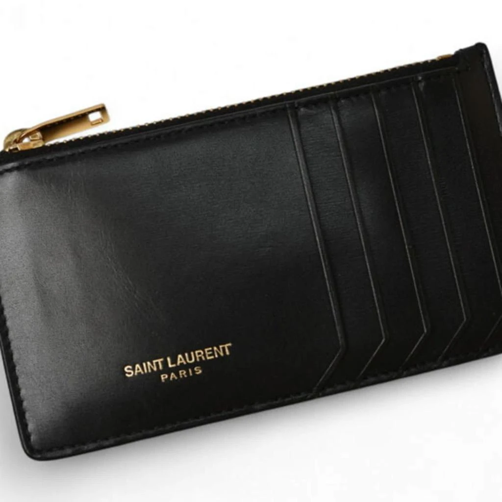 Yves Saint Laurent Leather Coin Purse/Coin Case (Pre-Owned) 2