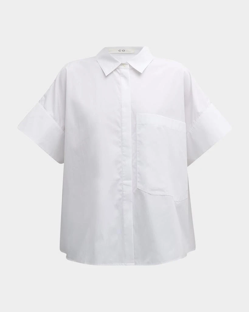 CO Boxy Short-Sleeve Collared Shirt 1