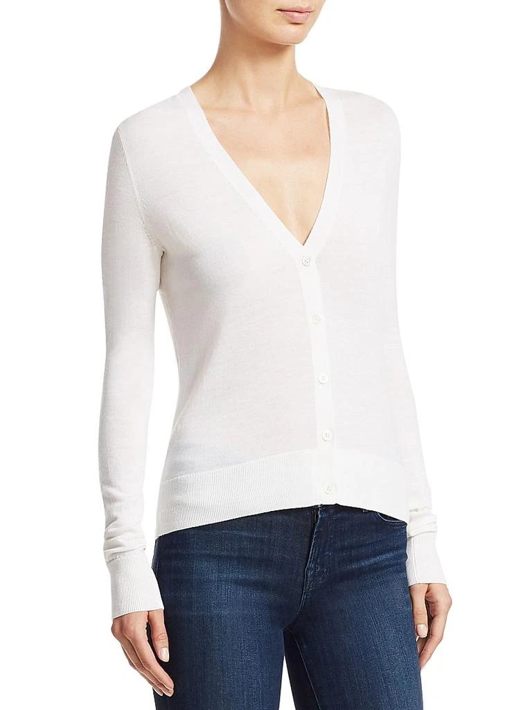 Theory Wool-Blend Knit Cardigan 4