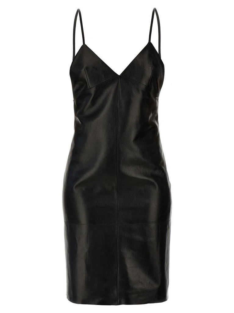 Yves Saint Laurent Saint Laurent Leather Slip Dress 1