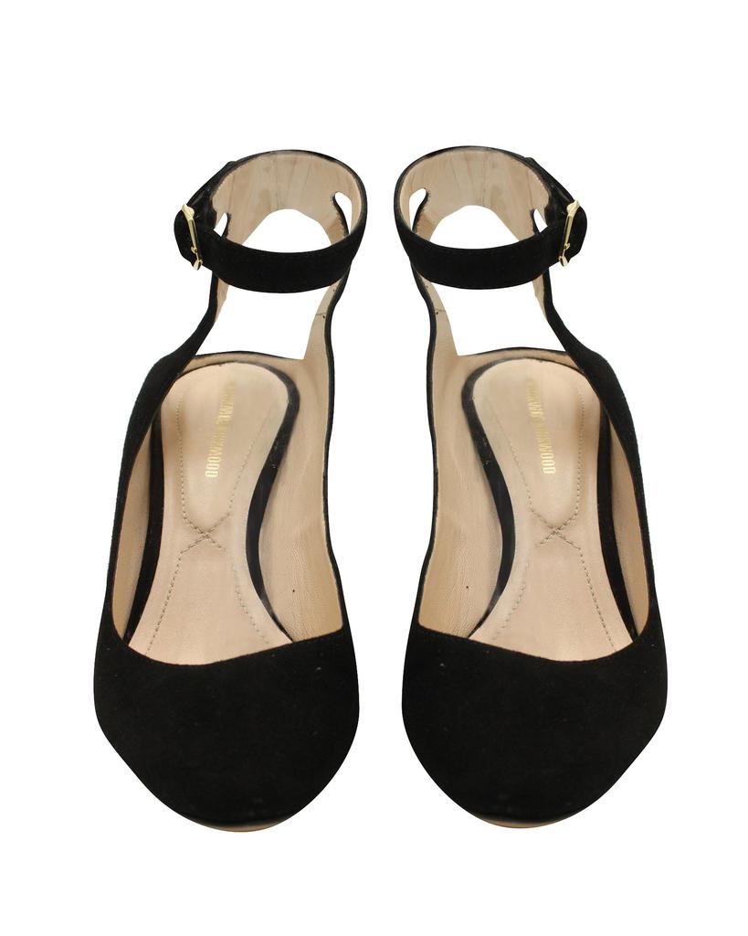 Nicholas Kirkwood Lola Pearl Pumps in Black Suede