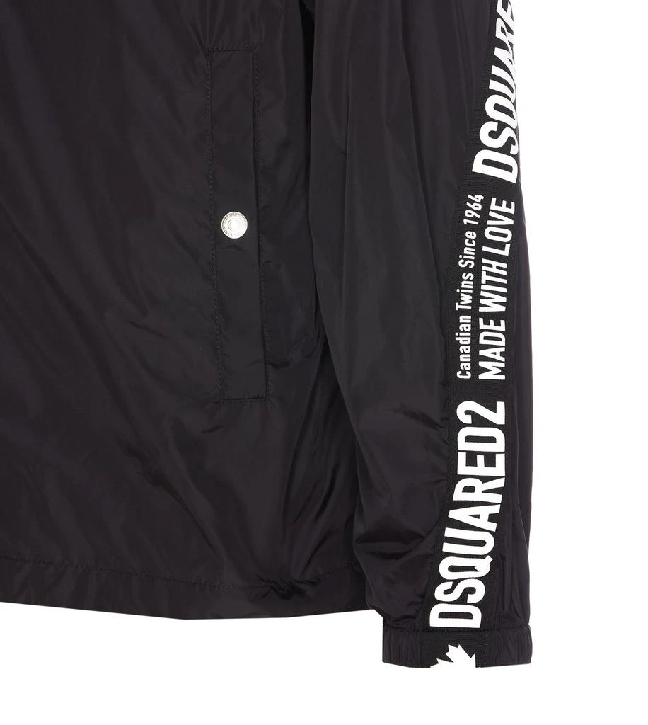 DSQUARED2 Dsquared2 Zip-Up Long-Sleeved Windbreaker Jacket 4