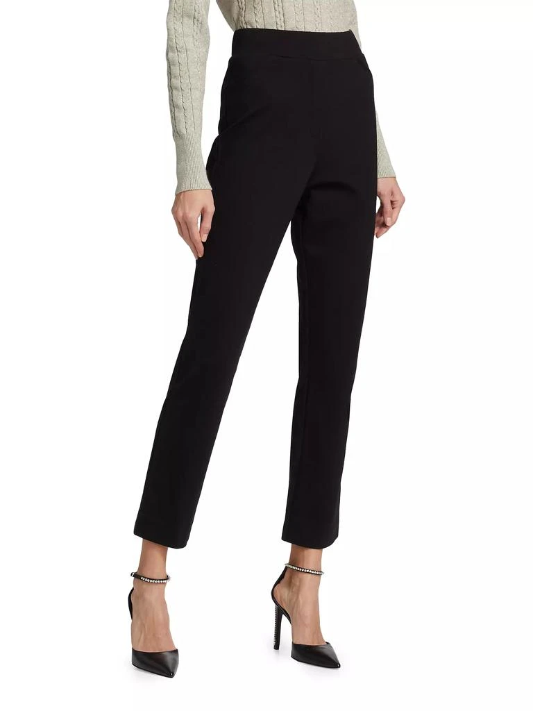 Saks Fifth Avenue COLLECTION Slim-Fit Ankle Ponte Pants 4