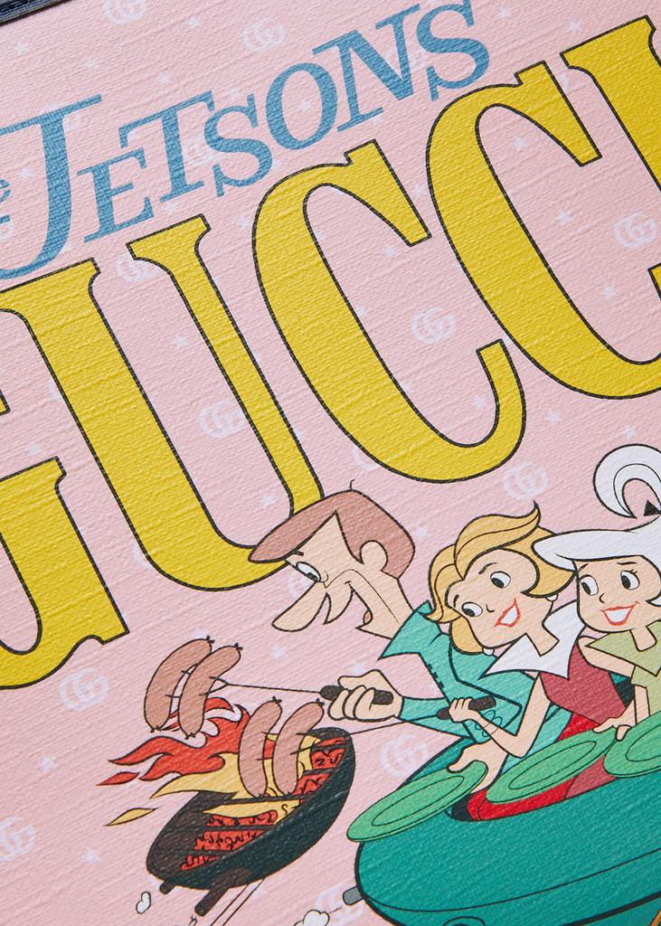 Gucci KIDS X The Jetsons printed leather tote bag - Tote Bags