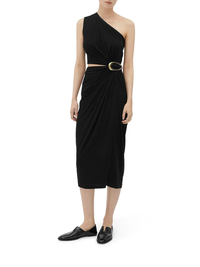 Bottega Veneta CREPE EFFECT VISCOSE JERSEY DRESS 2