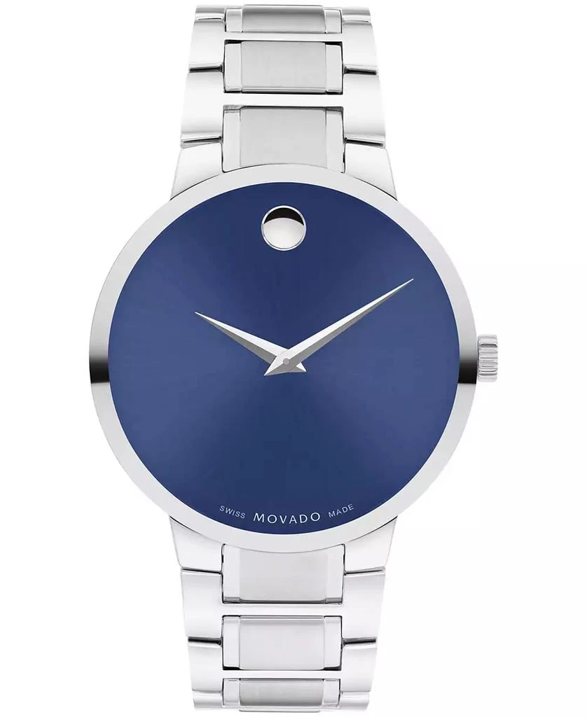 Movado Men's Portfolio Swiss Quartz Stainless Steel Watch 40MM 1