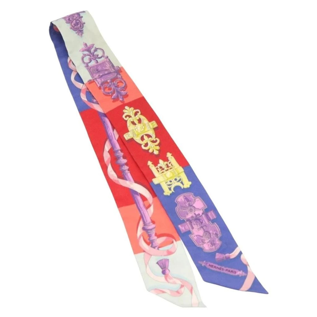 Hermes Twilly Scarf Silk Silk Scarve 
Shawl Accessory (Pre-Owned) 2