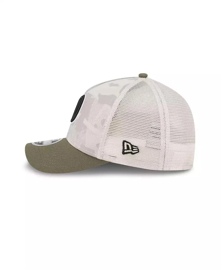 New Era Men's Light Beige/Olive Washington Nationals 2025 Armed Forces Day 9FORTY M-Crown A-Frame Adjustable Hat 4