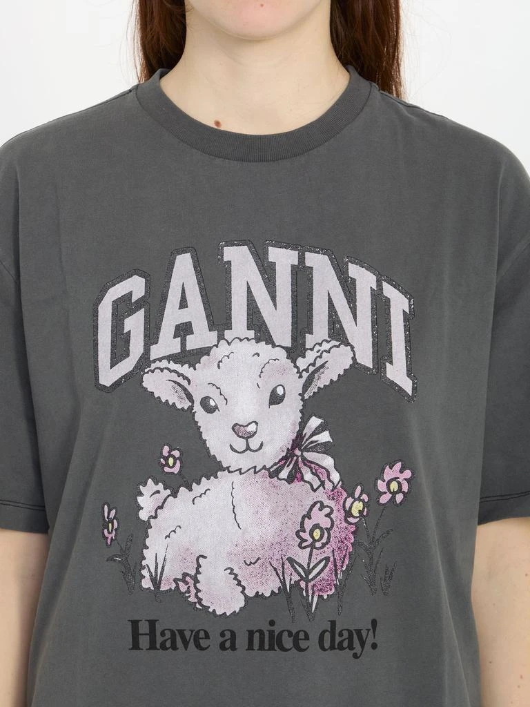 Ganni Future Lamb t-shirt 4