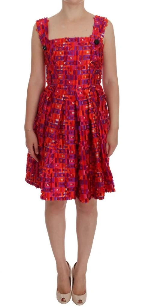 Dolce 
Gabbana Patterned A-line Above Knees Women
s Dress