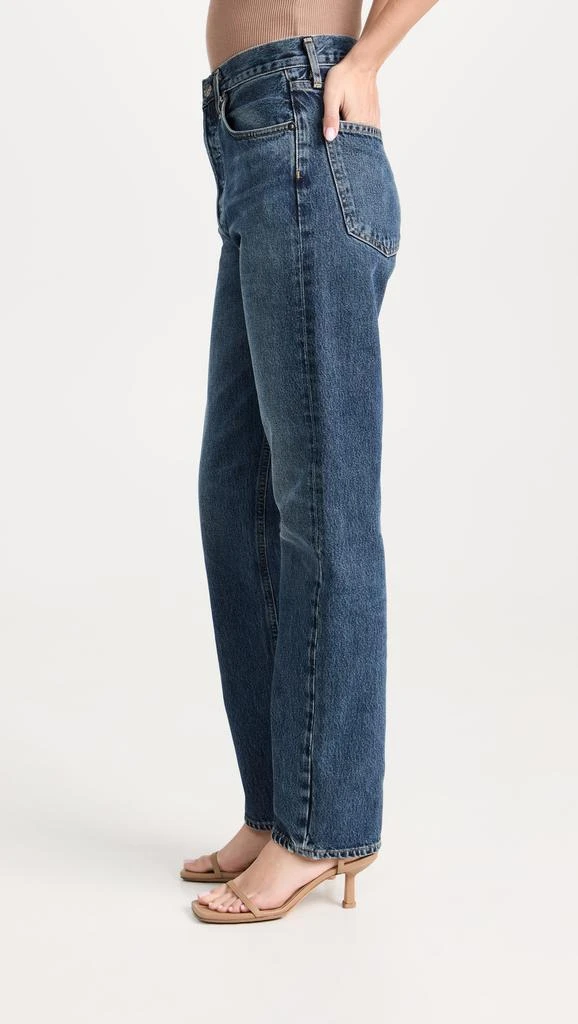 AGOLDE 90s Pinch Waist High Rise Straight Jeans 3