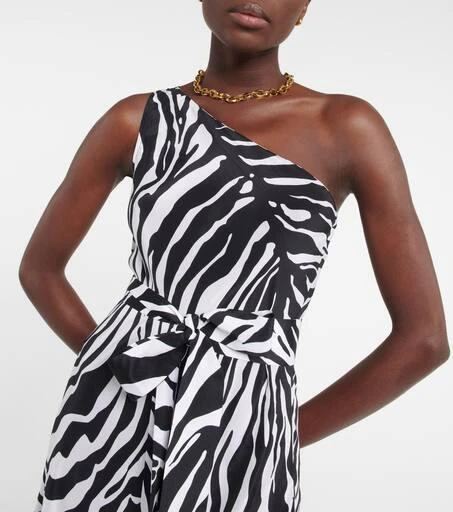 Alexandra Miro Odetta crêpe de chine dress 4