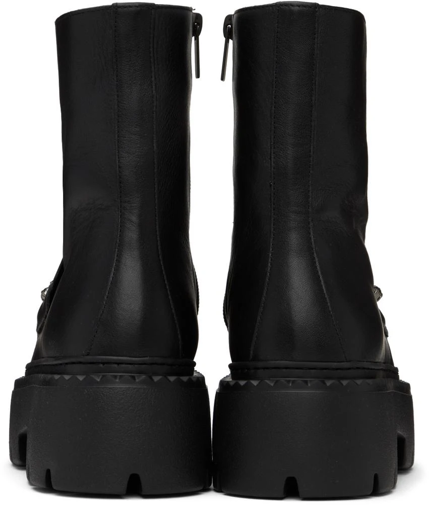 Jimmy Choo Black Bryer Flat Boots 2