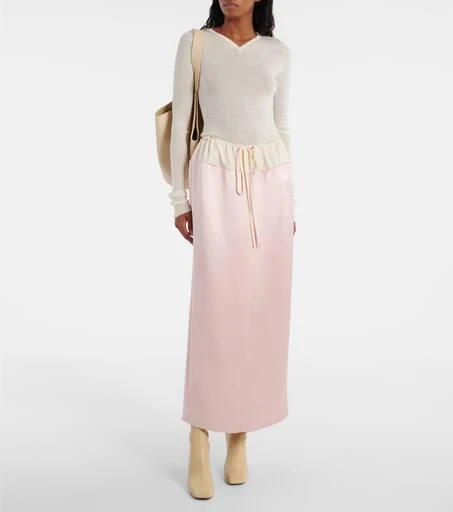 Khaite Tania ribbed-knit wool-blend top 2