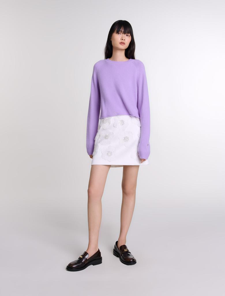 Maje Maje Woman's cashmere, Short cashmere jumper for Fall/Winter