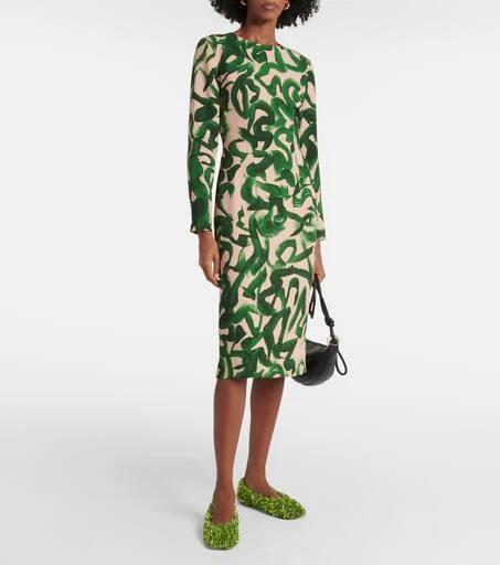 Dries Van Noten Glove glitter ballet flats 3