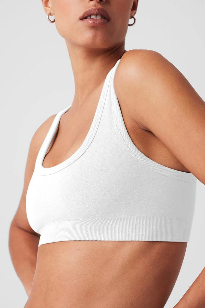 Alo Seamless Chosen Bra - White 4