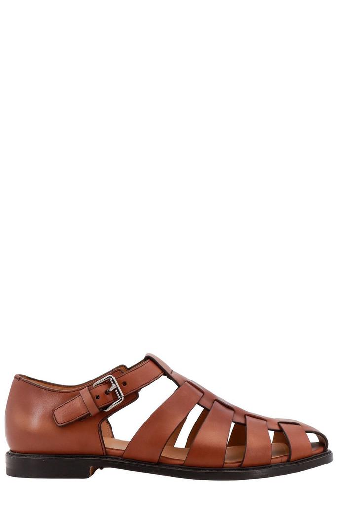 CHURCH'S Fisherman leather sandals サンダル CHURCH'S Fisherman cutout leather sandals | NET-A-PORTER