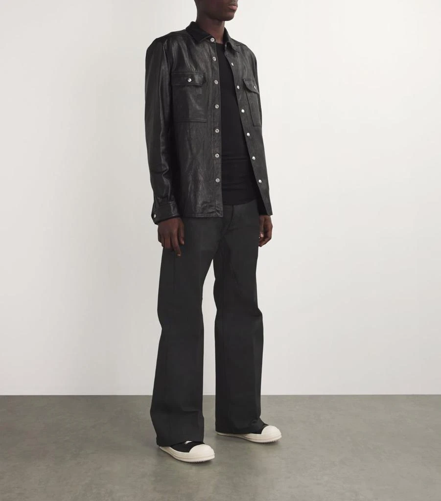 Rick Owens Waxed Geth Jeans 2