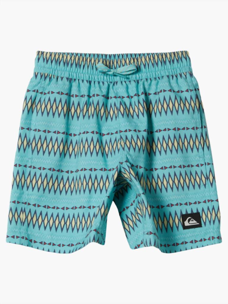 Quicksilver Quicksilver - Toddler Little Boys Everyday Heritage Swim Shorts