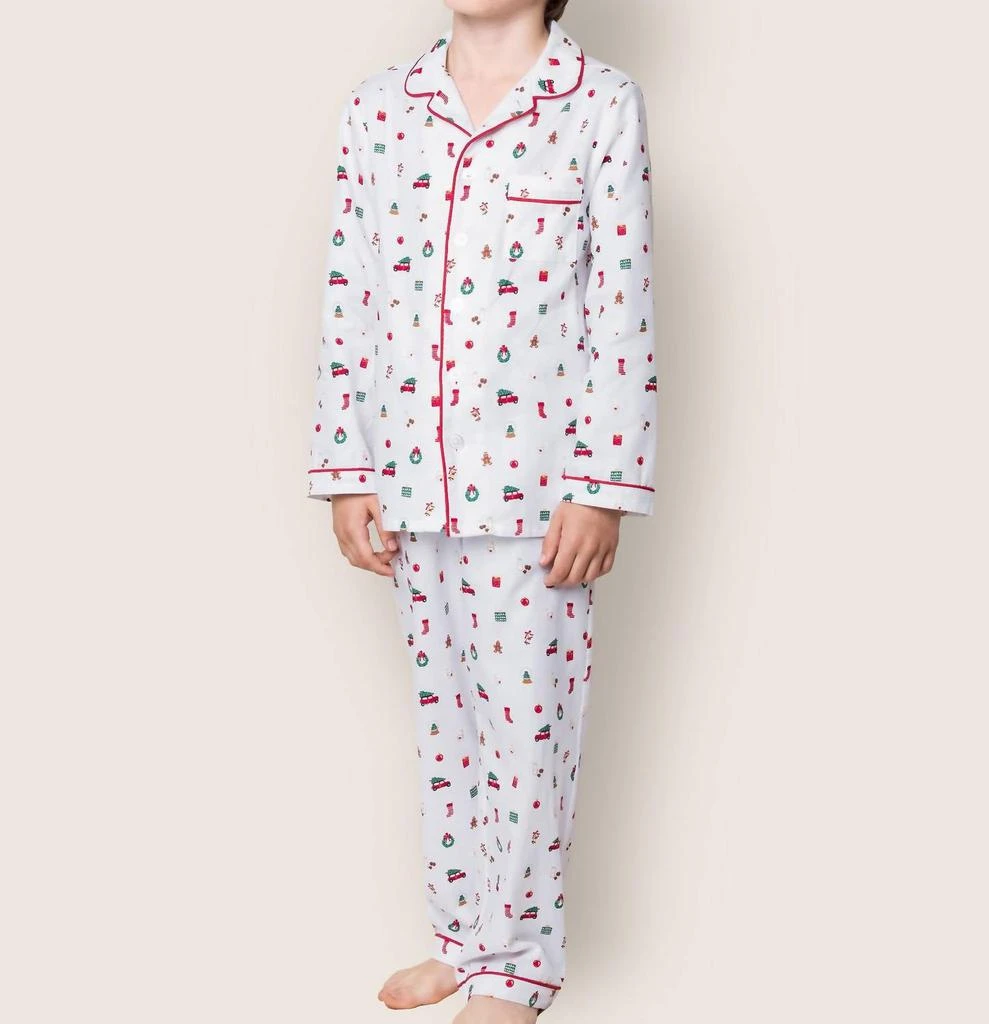 Petite Plume Petite Plume - Kid
s Twill Pajama Set