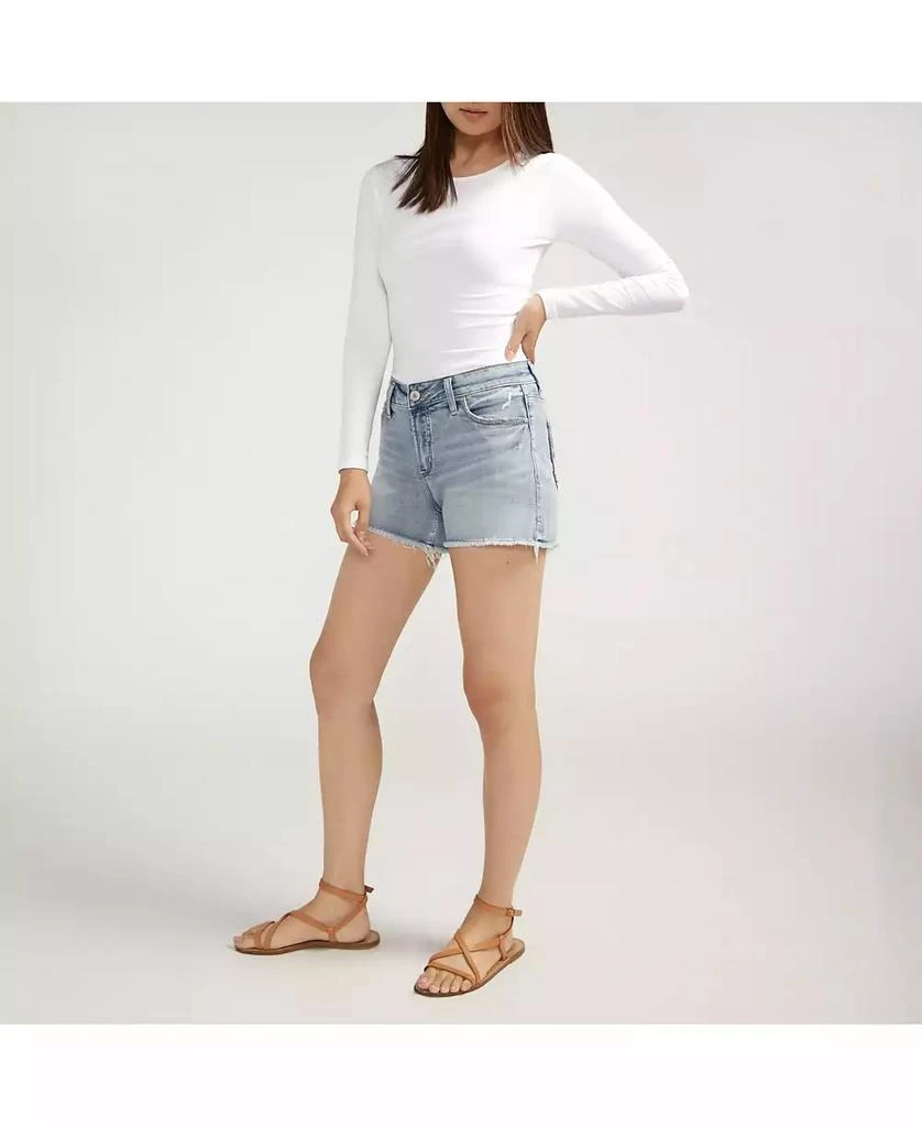 Silver Jeans Co. Suki Mid Rise Americana Short 6