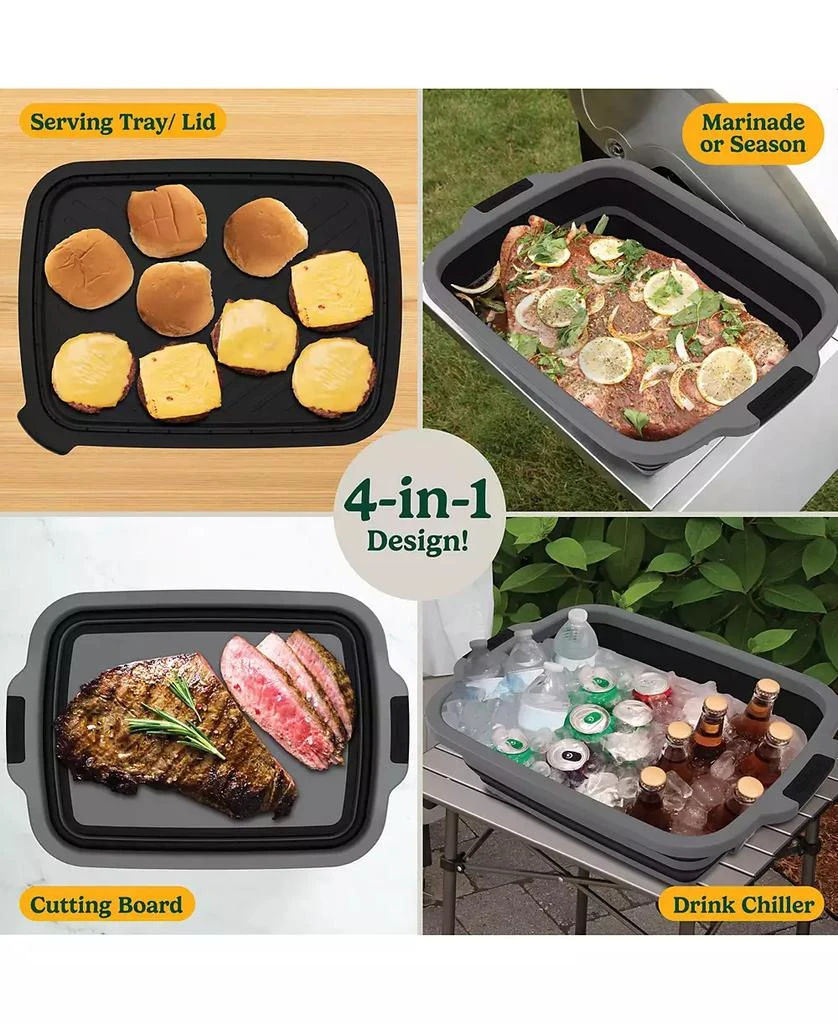 Cuisinart 4-in-1 Expandable Grill Prep Serve Tub 8