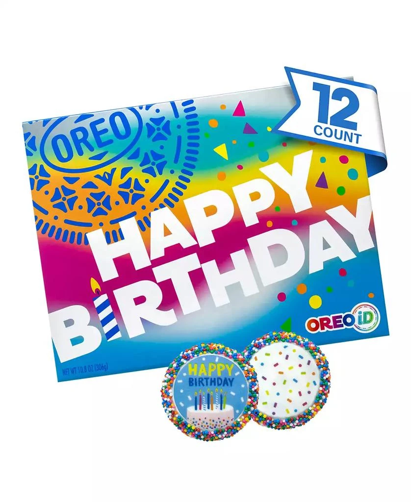 Oreo Birthday Chocolate Cookies Box, 12-Pc. 2