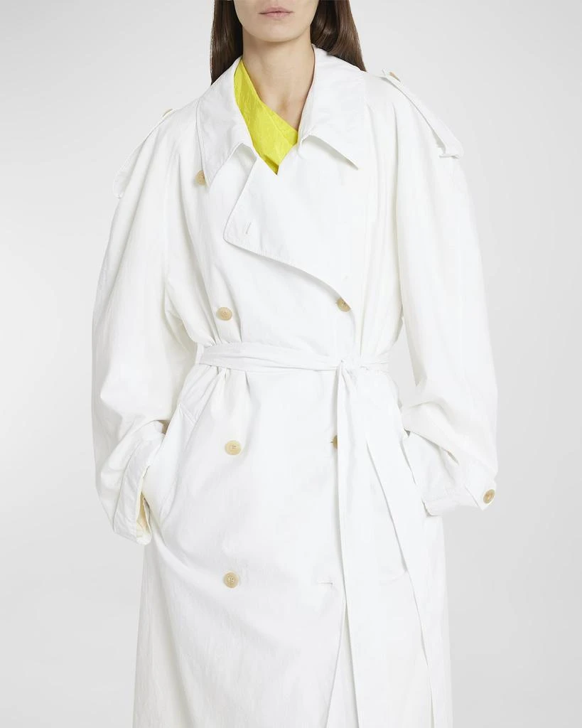 The Row Denver Belted Long Trench Coat 7