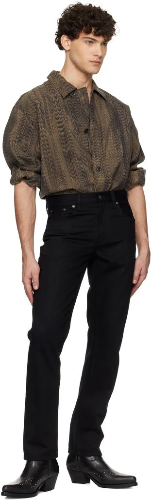 Nudie Jeans Black Gritty Jackson Jeans 4