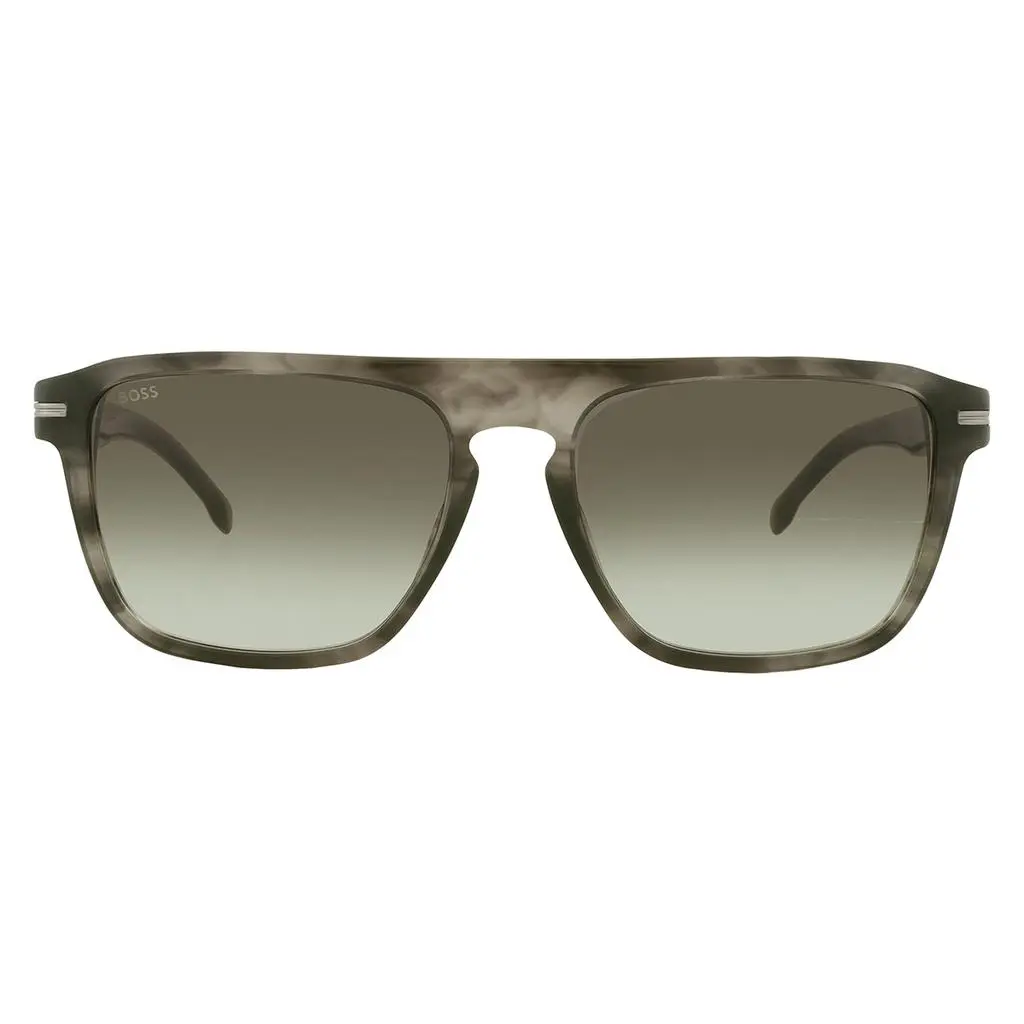 Hugo Boss Hugo Boss Green Shaded Sport Men's Sunglasses BOSS 1599/S 02W8/9K 56 1
