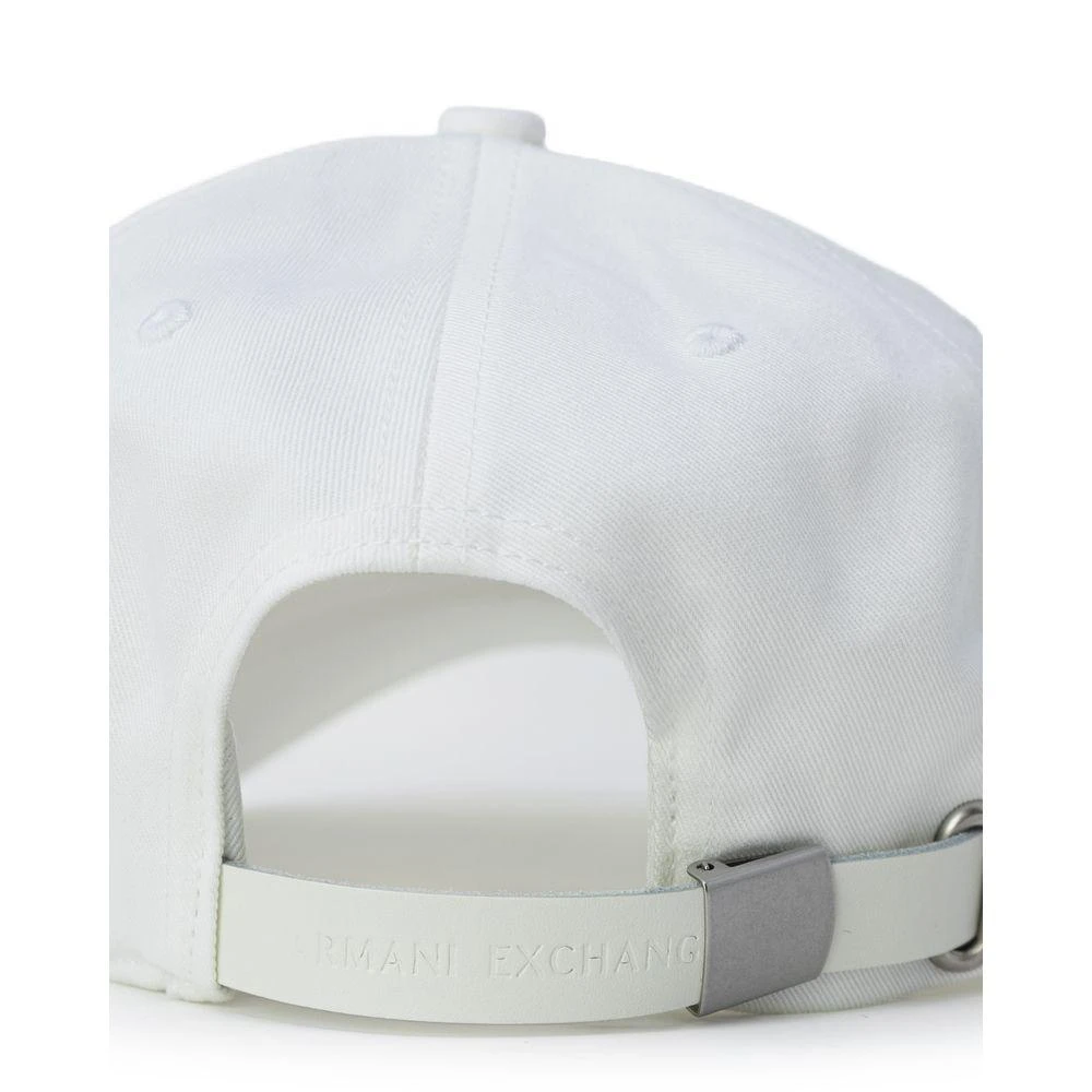 Armani Exchange Cream Cotton Hats & Cap 3