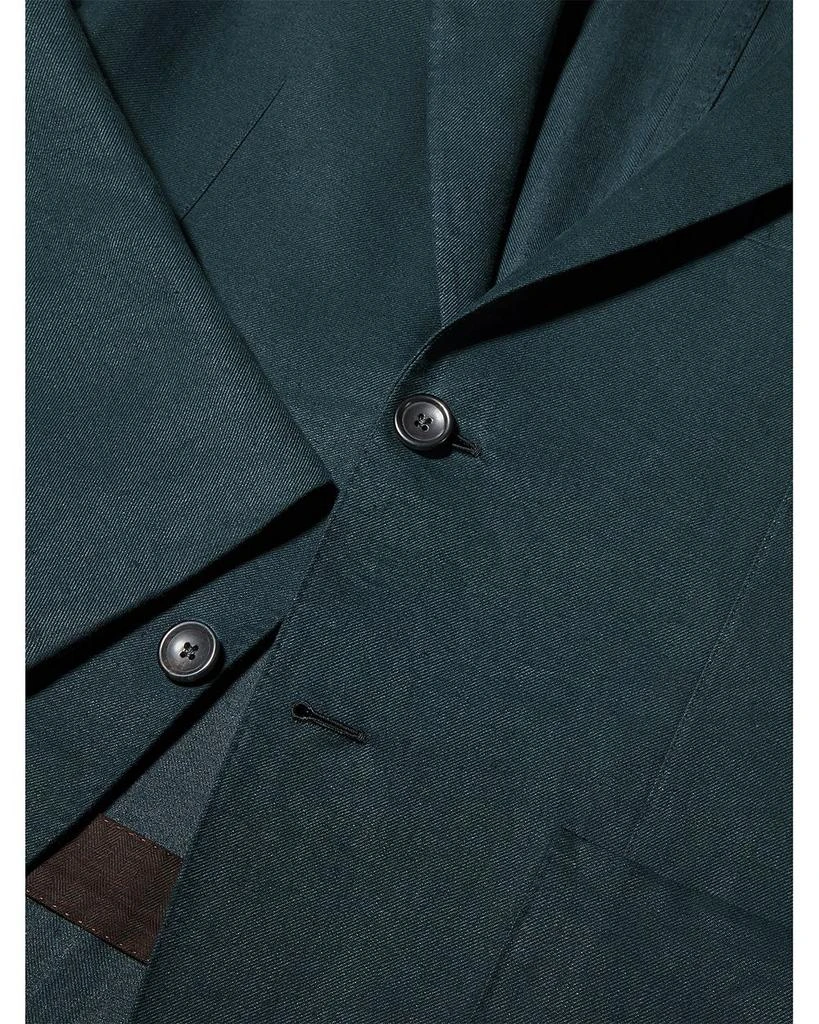 Zegna Oasi Lino Blue Flower Jacket 2