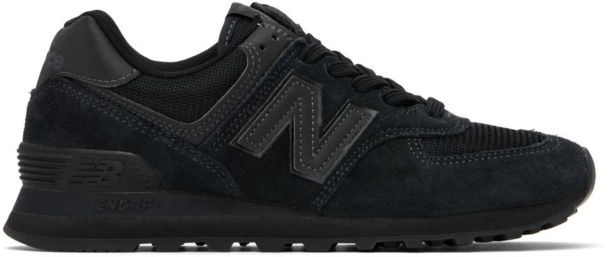 New Balance Black 574 Core Sneakers 1