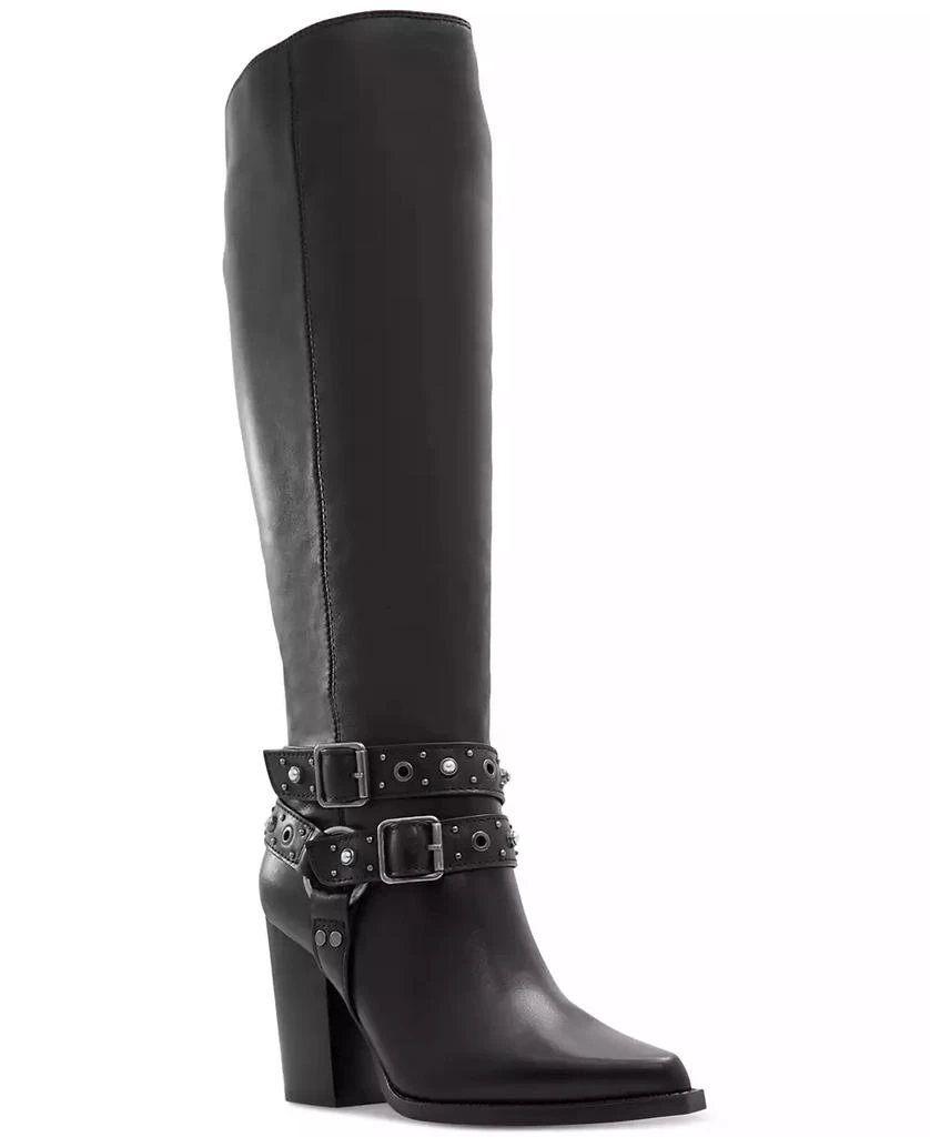 ALDO Women's Thelidan Buckle Pointed Toe Knee High Boots 1