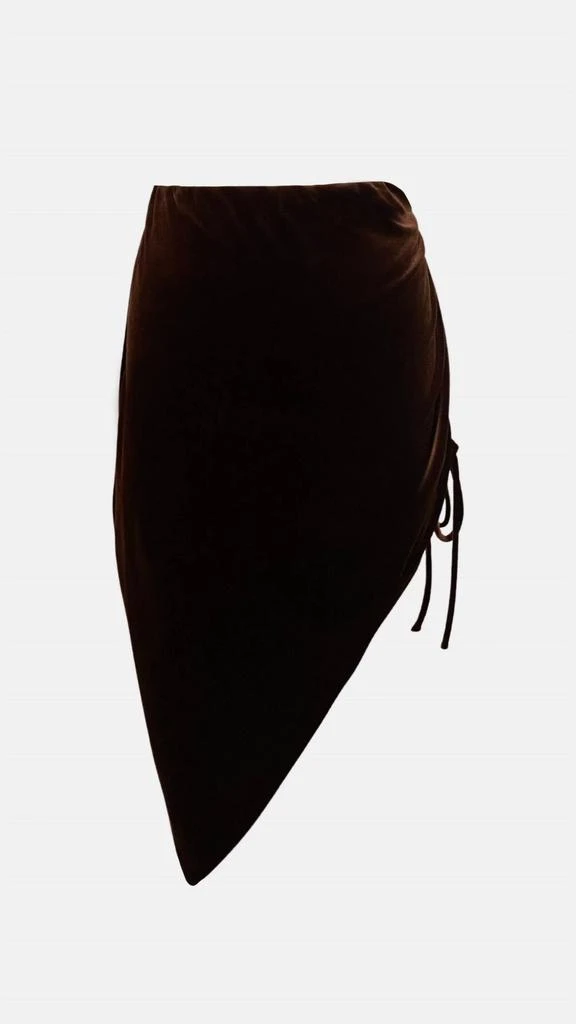 Amanda Uprichard Amanda Uprichard - Aviette Velvet Skirt 6