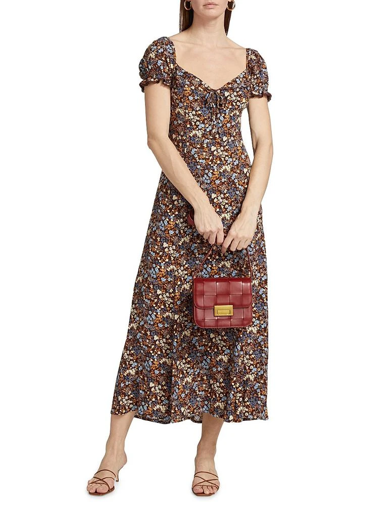 Reformation Shyla Floral Midi-Dress 2