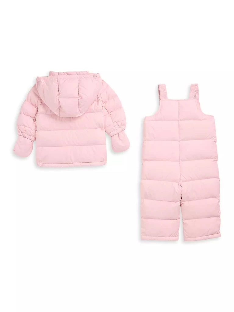 Ralph Lauren Baby Girl's​ Down Jacket &amp; Overalls Snowsuit 4