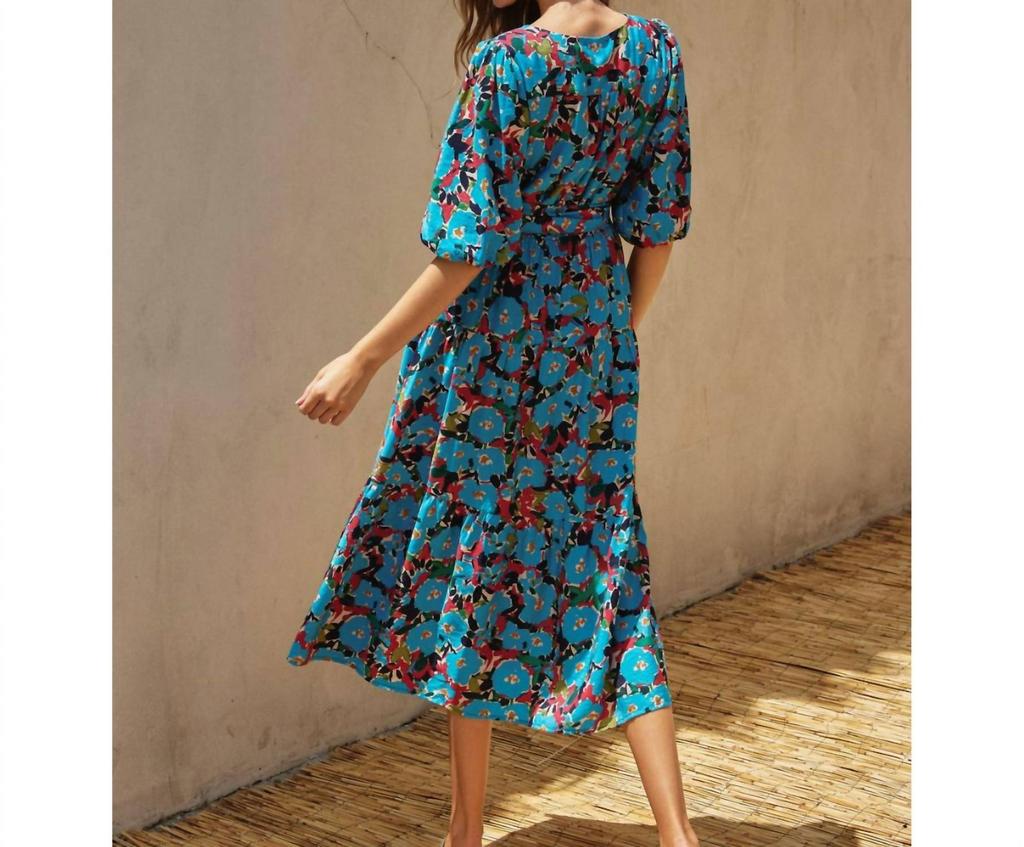 Dress Forum Dress Forum - Sky Balloon Sleeve Dress