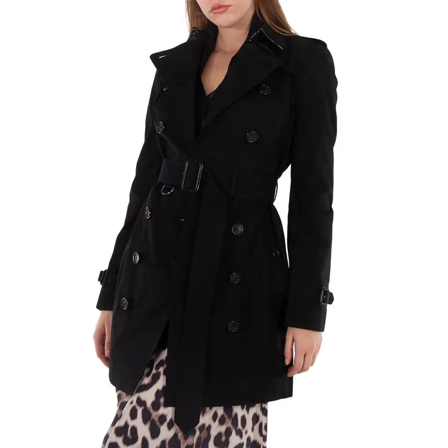 Burberry Belted Long Sleeve Coat 1