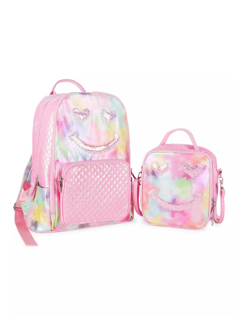 Bari Lynn Confetti Smile Backpack & Lunch Box Set