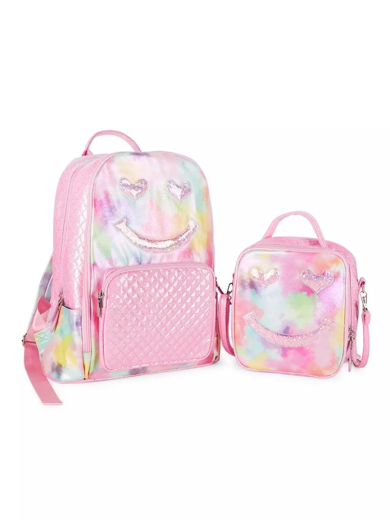 Bari Lynn Confetti Smile Backpack & Lunch Box Set 1