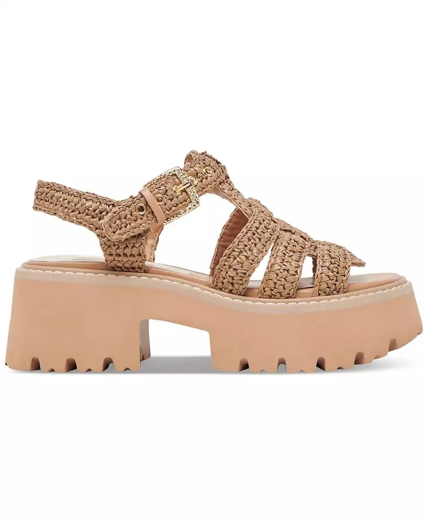 Dolce Vita Women's Latice Peep-Toe Fisherman Sandals 2
