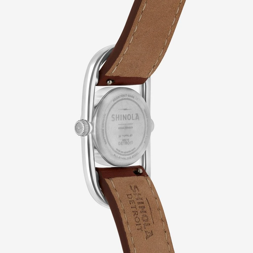 Shinola Shinola The Bike Lock Stainless Steel 20mm Women's Quartz Watch S0120226482 3