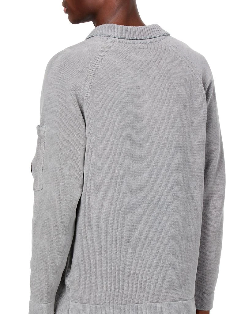 CP Company Lens cotton chenille polo shirt 5