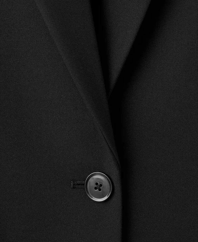 Mango Women
s Lapel Pockets Straight Suit Jacket 3